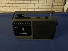 Vintage General Electric Radio Cassette Player AM/FM Tested VIDEO Retro GE