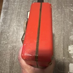 Vintage Red Portable Motorola Roto-Tenna Radio Model 56L2