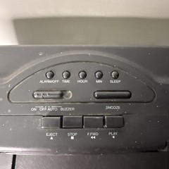 Vintage GPX Stereo Cassette Clock Radio DC715 AM/FM Digital Clock Tested*