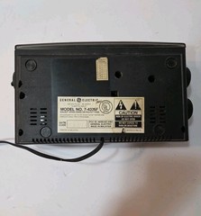 Vtg General Electric GE Flip Clock AM/FM Radio 7-4305F – For Parts Or Repair