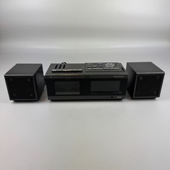 Panasonic RC-X500 Stereo Cassette Clock Radio For Repair Needs Tape Drive Belt