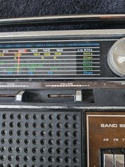 Vintage Sears 7-Band AM/FM/AIR/WB/TV Solid-State Portable Radio 266.22490500