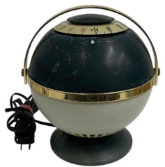 TOSHIBA 5LE-92 Spherical Vacuum Tube Radio Mercury Moss Green/White AC100V