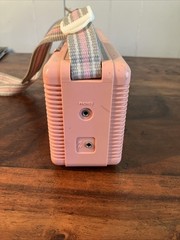 1980s Color Tunes Sound Design Pink 4617 Radio Cassette Boombox
