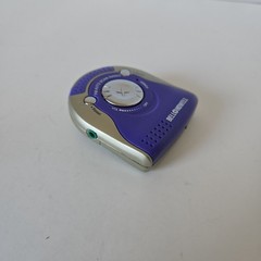 VTG Bell Howell Radio Action FM Auto scan Radio Blue Brand New