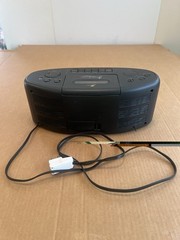 Vintage Zenith Z321B Digital AM/FM Clock Radio w/Cassette Player & Nature Sounds
