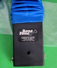 Vintage 1970s Bone Fone AM/FM Wearable Neck Radio Boombox – Clean