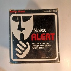 Vintage Radio Shack 60-2210 Noise Alert Works Great