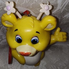 Vintage Rare 1985 Nasta Power Tronic WUZZLES BUTTERBEAR AM Radio Strap Hong Kong