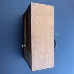 Vintage General Electric dual speaker odel T2250-H Tested Missing Knob