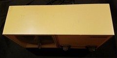Vintage Electro Brand AM Clock Radio – Solid State – Working – Beige & Silver