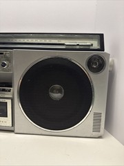 Vintage General Electric 3-6000A AM/FM Cassette Player For Parts Or Repair As Is