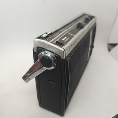 Sanyo Weathermatic Vintage AM FM Weather AC/DC Radio Model RP 7410 Japan 1970&rsquo;s