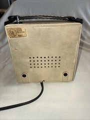 Vintage Juliette Topp Portable Radio FPR-1272B Am/fm AC/Battery – Tested Works!