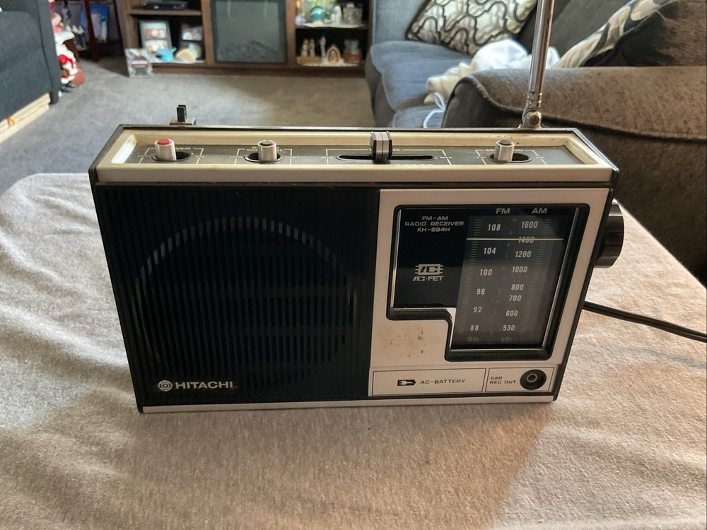 Vintage Hitachi KH 994H Radio AM FM Receiver Working