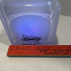Vintage SUNOCO NASCAR Promotional AM/FM Radio Flashing Light. 2004