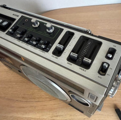 Near Mint! 1970s Sony Radio Cassette Player Cf-1980 Mark5 Boombox Maintained JP