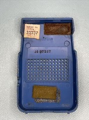 VINTAGE PANASONIC MATSUSHITA AM TRANSISTOR RADIO MODEL R-1052 BLUE