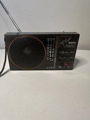Vintage Prix GPX A303 Portable Multi Band Receiver Radio AM/FM WB! Works!
