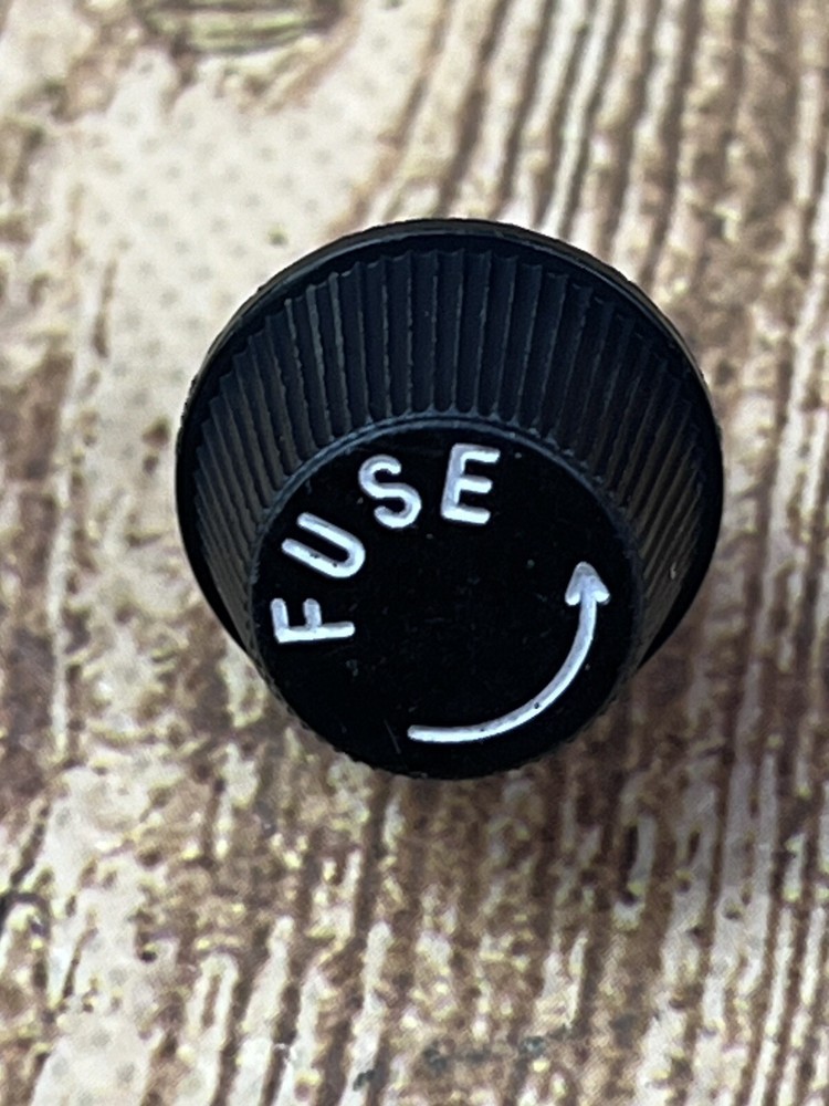 Montgomery Ward Gen 702A CB Radio Fuse Holder Cap Part