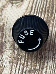 Montgomery Ward Gen 702A CB Radio Fuse Holder Cap Part