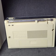 Vintage Sony Portable 2-Band AM-FM Radio Receiver Model TFM-6160W *Tested/Works*