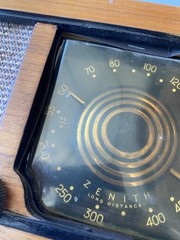 1946 Zenith Consolotone Radio Model 5D027Z Vintage – Untested.