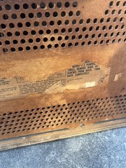 Vintage GE T-3000A Large Heavy Stereophonic High Fidelity FM Radio Stereo PARTS