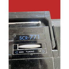 RANDIX Vintage AM/FM Stereo Radio Twin Cassette Recorder SCR771