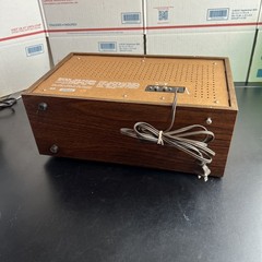 Sony Radio ICF-9650W AM/FM Tabletop Stereo Simulated Wood – Vintage – Works