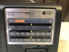 Sony ICF-36 Portable 4 Band Radio.