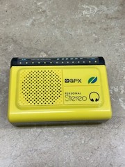 READ LOT of 2 Vintage GPX Model A2845 Personal Stereo Walkabout Am/FM Radio 90s
