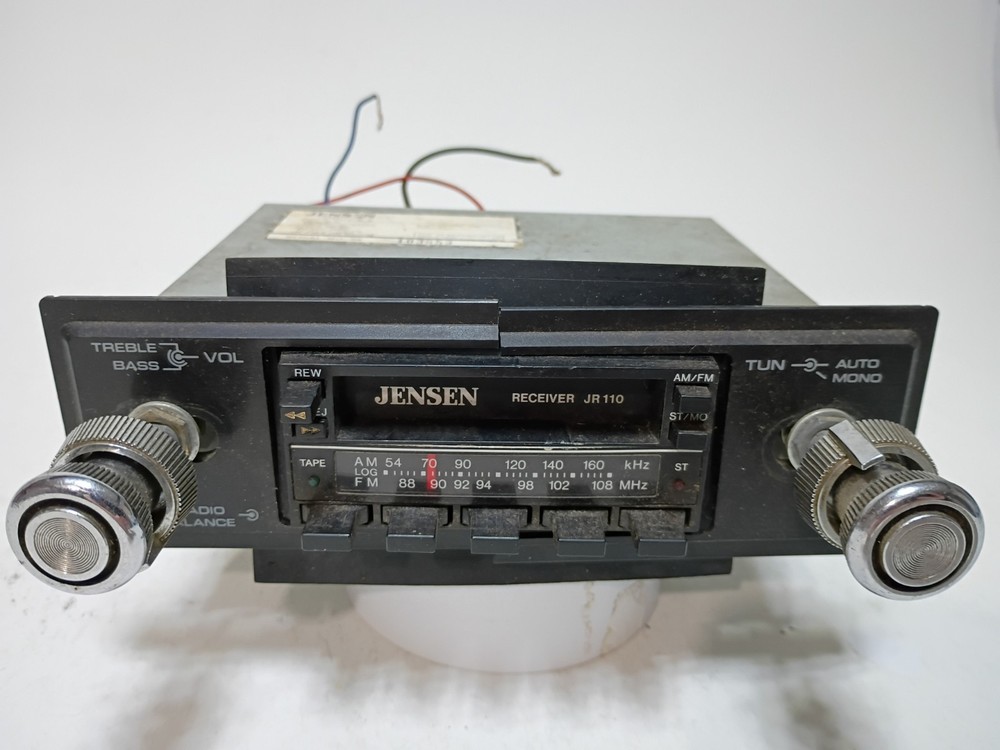 Vintage Jensen JR110 Tape AM/FM Stereo Radio