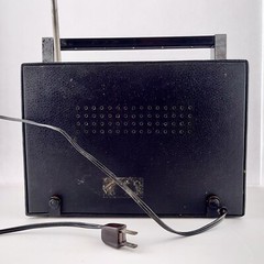 VTG Peerless Radio Solid State AM FM PSB 1 & 2 Wood Grain For Parts Or Repair