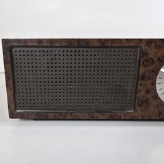 Vintage RCA AM Radio RZA203T Brown Faux Wood Grain Desk Radio Tested Works