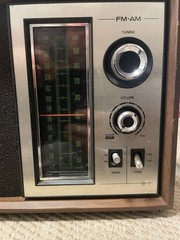 Vintage Panasonic RE-6286 AM/FM Radio Walnut Woodgrain Matsushita Japan