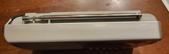 Vintage Portable Silver Box Radio Shack AM/FM/PPL Clock Radio #12-898 ~ 1 OWNER!