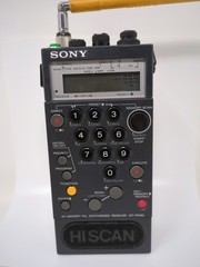 Sony Icf-Pro80 Radio For Parts and Repair Only – Powers on!