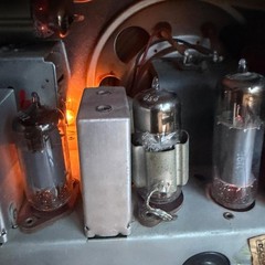 Braun SK2 2 Tube Radio Restored 1959 Mid Century Modern Rare Germany