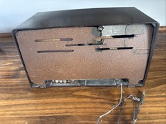Vtg Silvertone Radio By Sears Model 18 Untested Parts / Repair Needs Cord