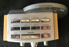 RETRO LOOK- JENSEN JCR-560 AM/FM Alarm & CD Clock Radio – PARTS OR RESTORE