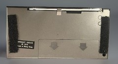 WRIGHT IDEAS # 104 Alarm Clock Radio Portable Case Instructions Hong Kong -Works