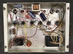 Magnavox AMP-142AA 6V6 Tube Amp & CR718DC Tuner from 292C Console