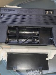 Zenith portable AM FM radio model RH 78Y, AC or battery, made in Taiwan