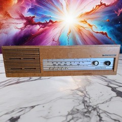 NORDMENDE SPECTRA « C » PHONIC AM/FM TABLETOP RADIO 1960s Germany – Works V Rare