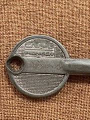 Craig Pioneer Vintage Silver Key