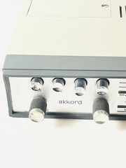 Vintage Akkord Motorette 211 AM FM Radio Made in West Germany Parts Repair