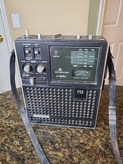 SONY FM/MW/PSB 3Band Receiver Model ICF-5500W TESTED With Strap