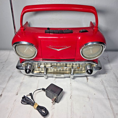 Randix Chevy 1957 Radio AM/FM Stereo w/Power Supply- Cassette Player Not Working