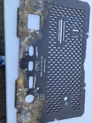 Norelco Tube Radio Made In Holland B5X98A For Parts